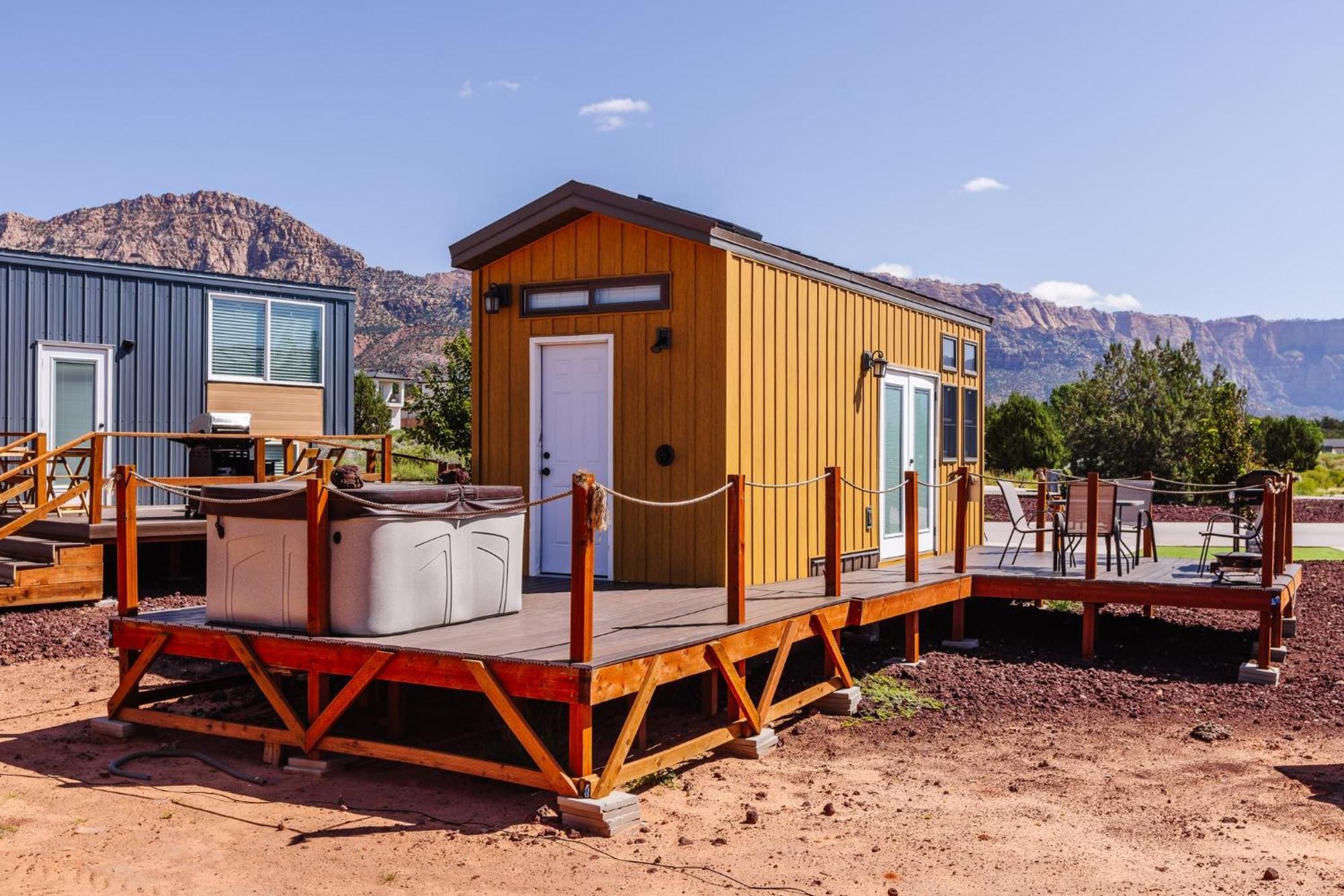 Desert Oasis Tiny Home Apple Valley Экстерьер фото